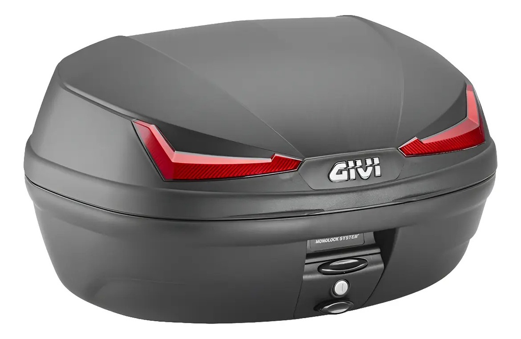 Baul Moto Givi E455n Top Case Simply Iv Monolock 45 Lts Rpm Negro