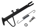 Muleta Soporte Lateral  Rouser Ns 200 Calidad Original Rpm Negro