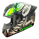 Casco Integral Rookie Moto Ls2 352 Rookie Weiler Spoiler Rpm