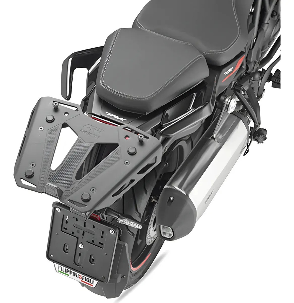 Soporte Trasero Top Case Givi Sr8719 Benelli Trk 702 Rpm Negro
