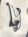 Manija De Freno + Soporte Honda Navi Nva 110 Negro