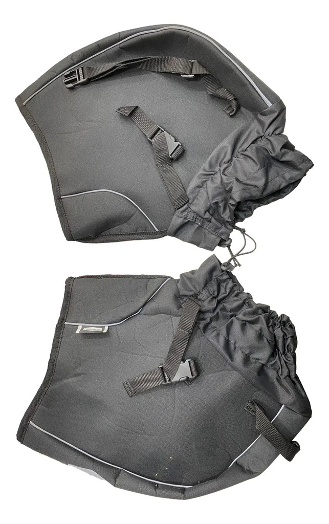 Manga Cubre Manos Termico Premium Fmx Reflectivo Negro Izquierdo/derecho
