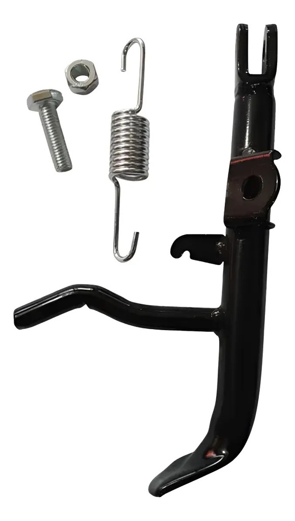 Muleta Lateral Completa Yamaha Fz 25 Rpm Negro