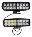 Kit Faros Auxiliares Led  Rectangular 16 Led X Par  Rpm