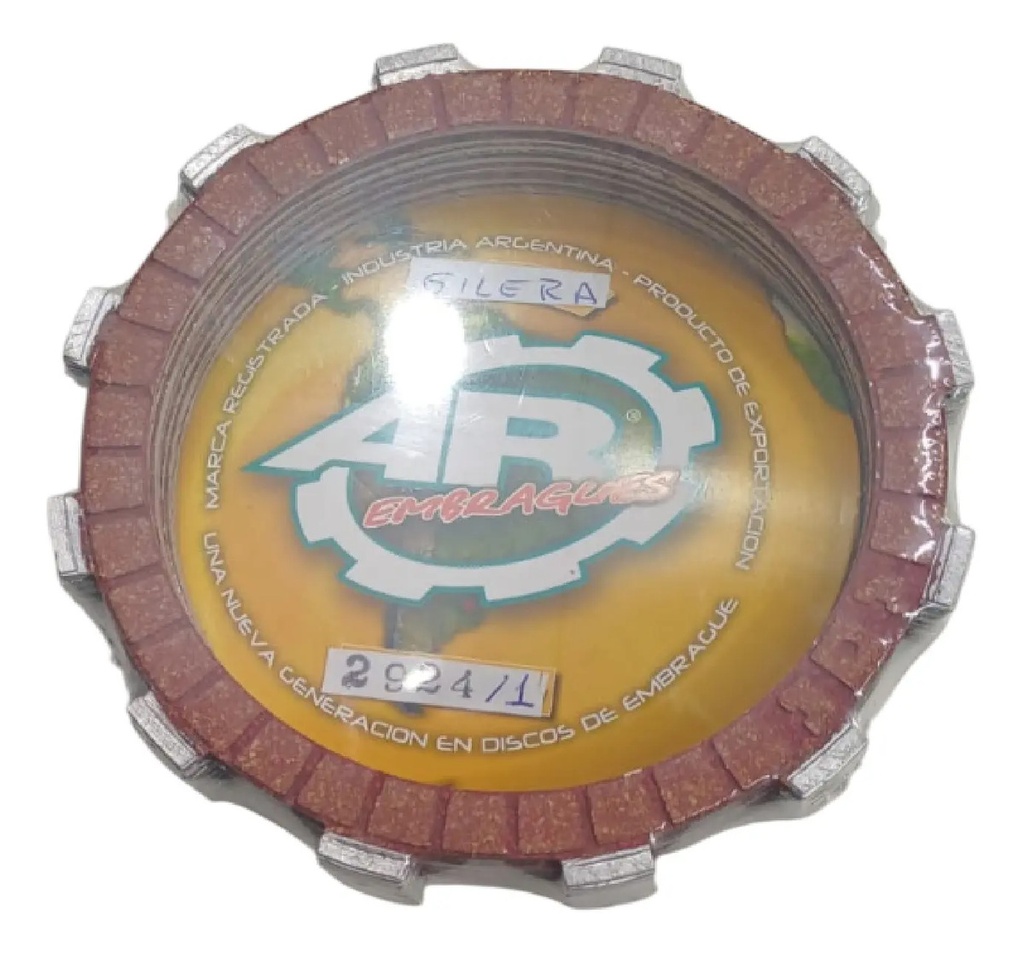 Discos De Embrague Ar  Gilera 300 Cc Cuatriciclo