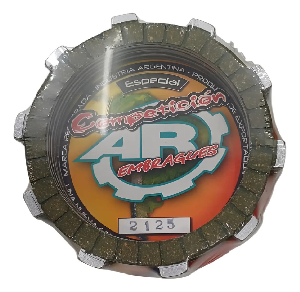 [2125] Discos  De Embrague Ar  Competicion Honda Cr 125  2t M/v