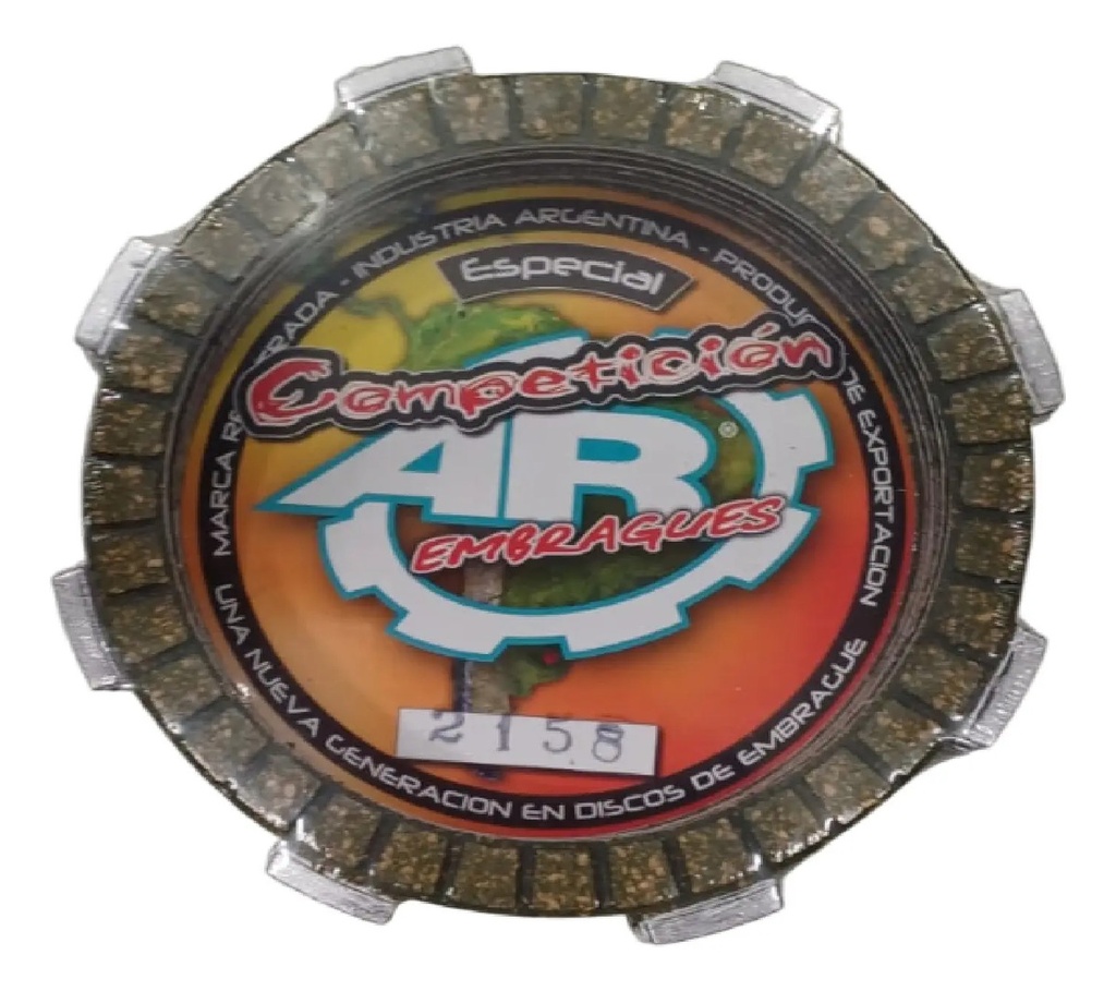 [2158] Discos De Embrague Ar  De Motomel Dakar 200 Skua 200 250