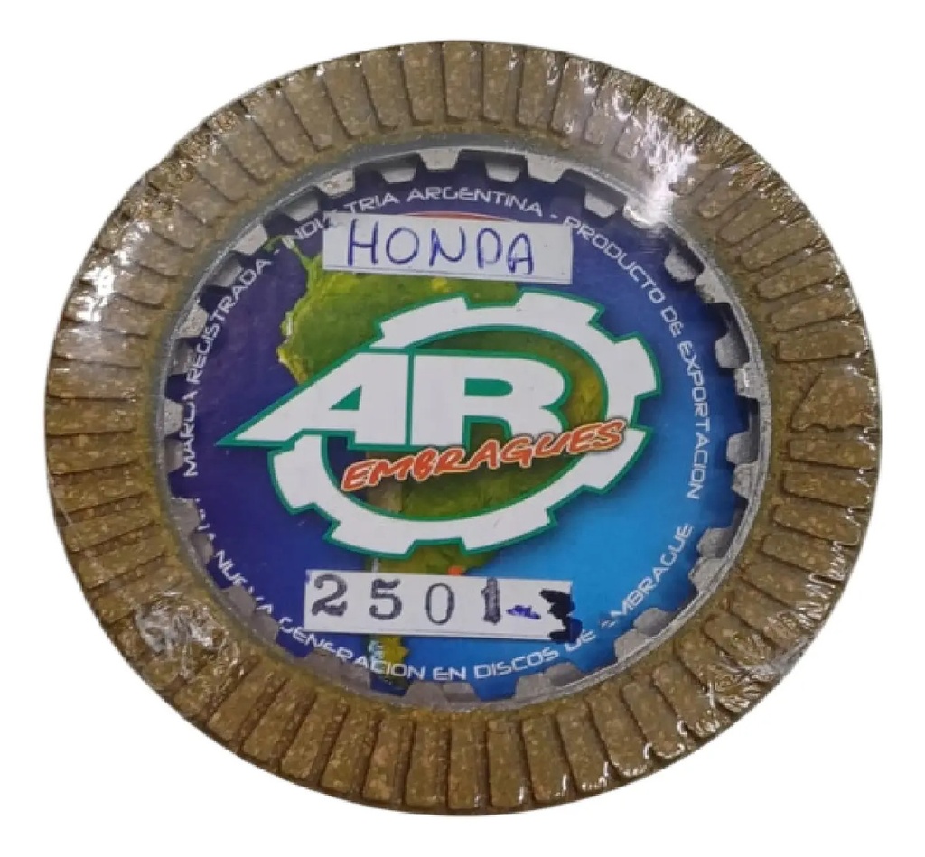 Discos De  Embrague Ar  Honda 70 Atc  (triciclo)  2 Discos