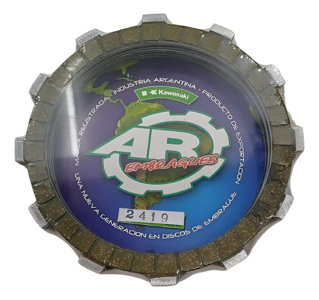 Discos De Embrague Ar Kawasaki Gpz Strada 400 (año 83 - 90 )