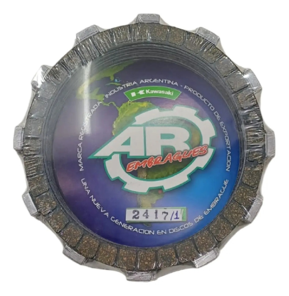 Discos De Embrague Ar   Kawasaki Klx 250 (año 97)  9 Discos