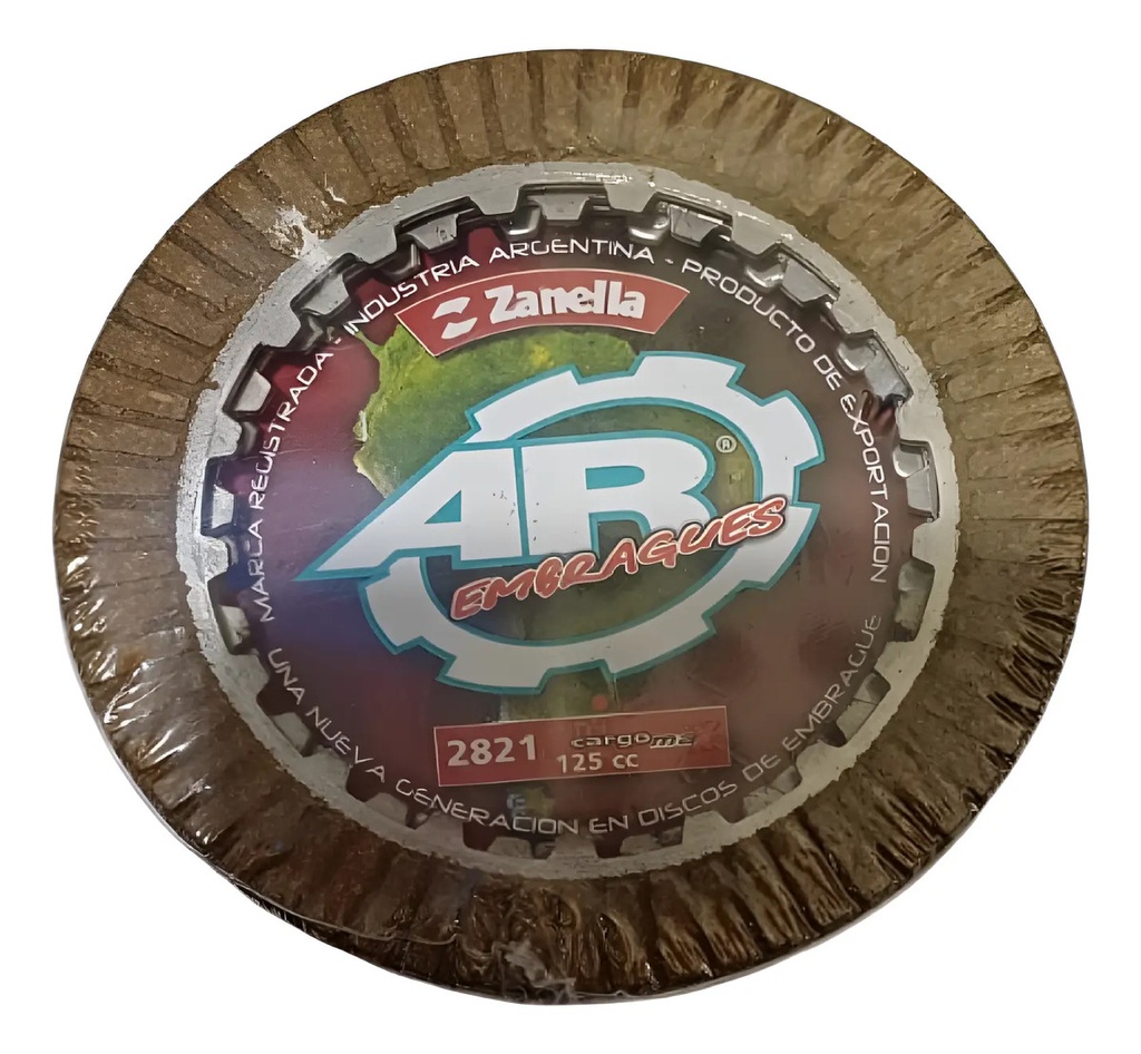 Discos De Embrague Ar Zanella 125 Max Tricargo