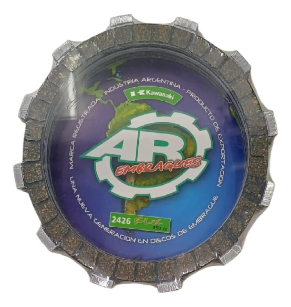 Discos De Embrague Ar Kawasaki Klx R 650 ( Año 93/95)