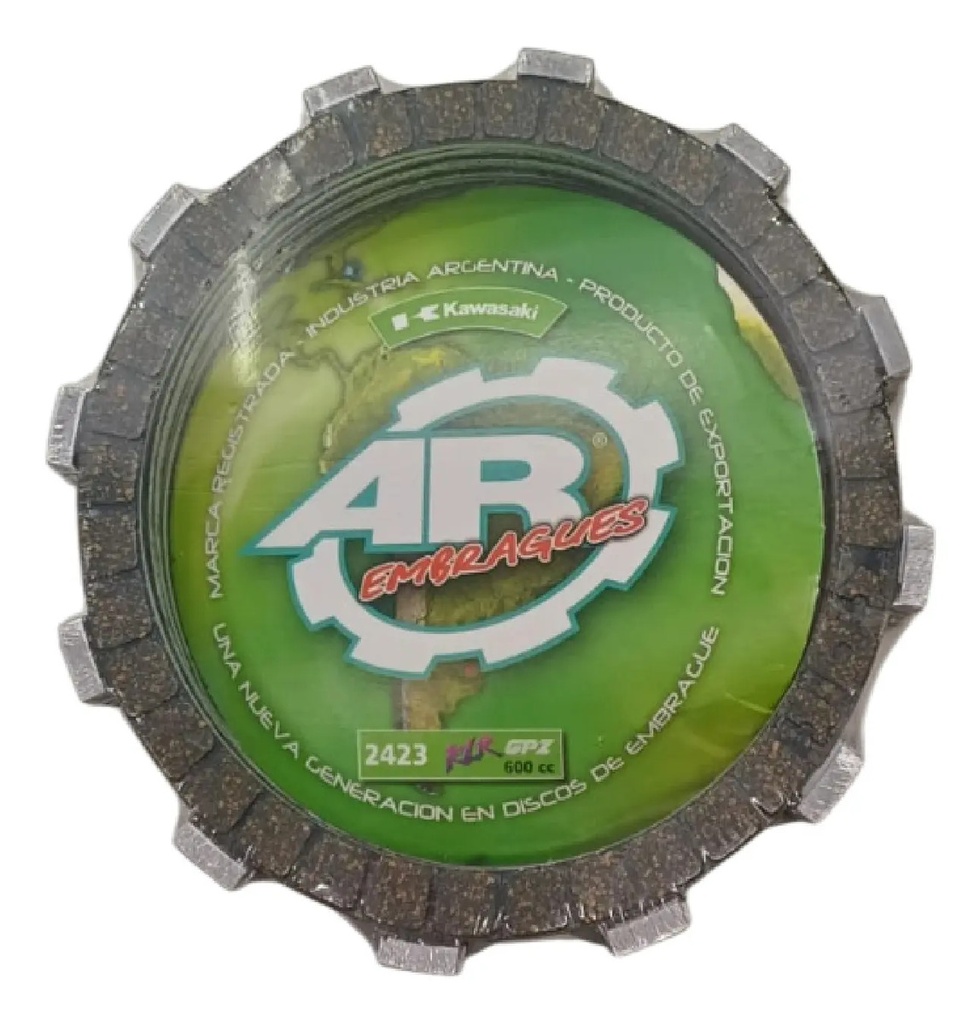 Discos De Embrague Ar Kawasaki Klr 600 (año 84/92)