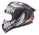 Casco Moto Integral Mac 070 Volt Rpm Negro Makabro Mate Xl