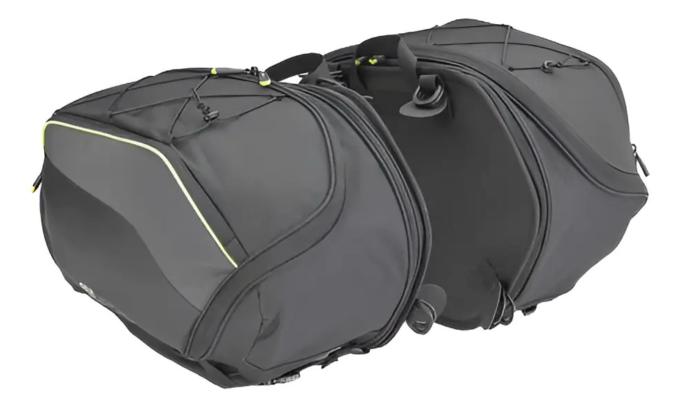 Alforjas Moto Laterales Givi Extensibles 30lts Ea127b Rpm Negro