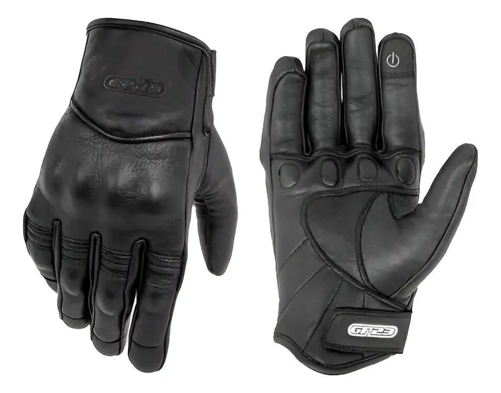 Guantes Punto Extremo Racer Proteccion Cuero Tactil Rpm