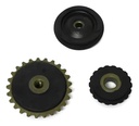 Kit Engranaje Distribucion Honda Biz C 90 3 Pzas Rpm Negro