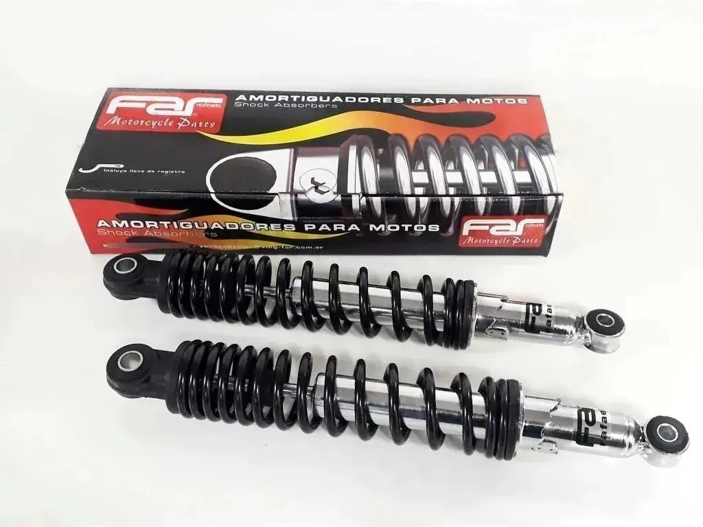 Juego De Amortiguadores Far Moto Mondial Dax 70 Rpm