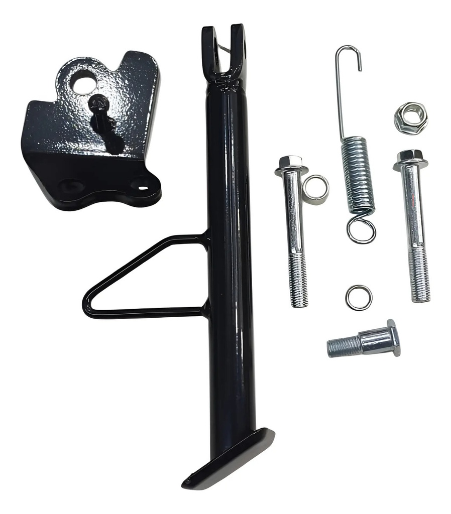 Muleta Lateral Honda Navi 110 Calidad Original Rpm Negro
