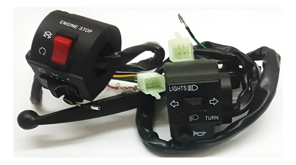 Juego De Comandos Luz Suzuki Gn 125 Derecho Y Izquierdo