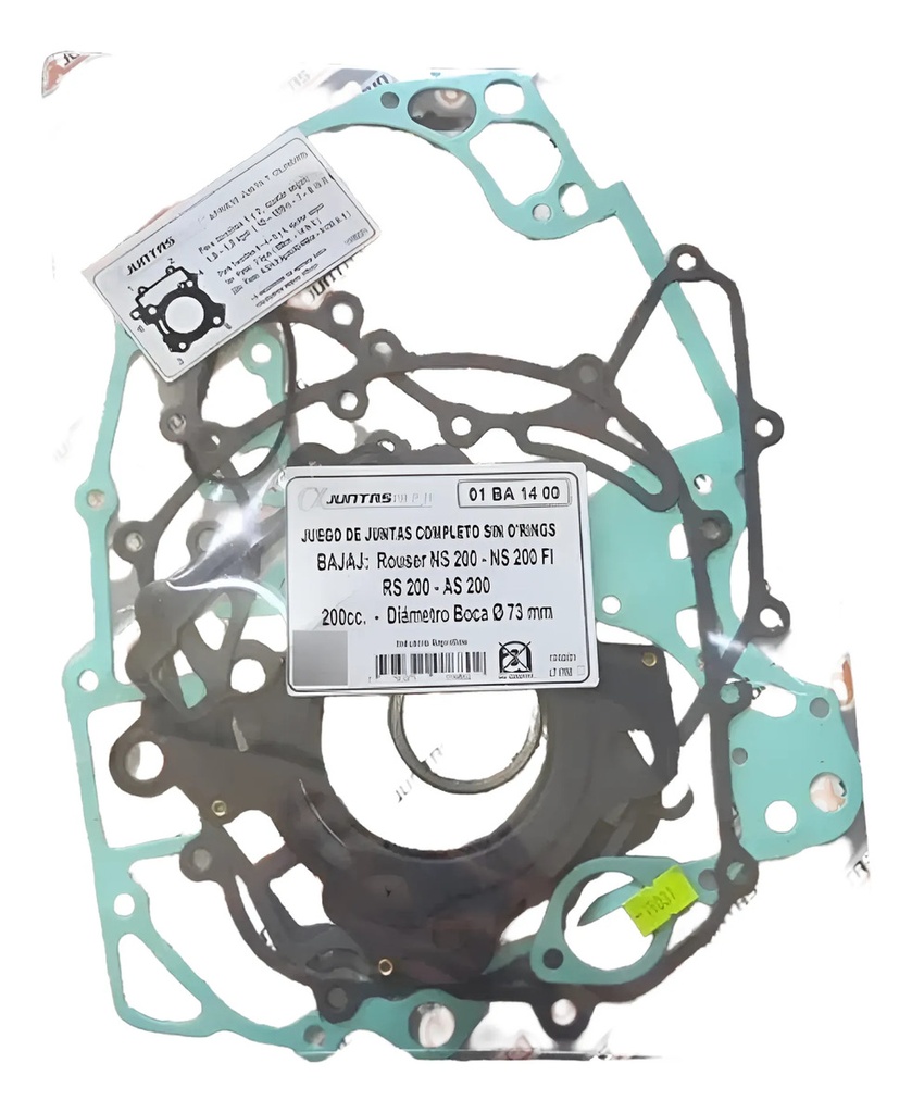 Juego Juntas Bajaj Rouser Ns 200 Alfa Sin Oring