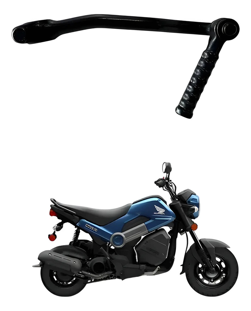 Palanca Patada Arranque Honda Navi 110 Calidad Original Rpm Negro
