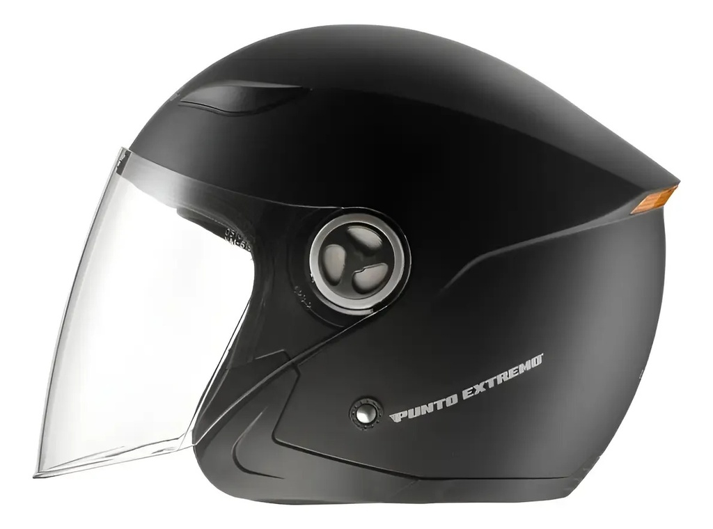Casco Abierto Punto Extremo Xr100 Negro Mate Rpm Negro Mate S