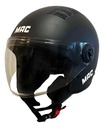 Casco Abierto Moto Mac Of230 Addax Rpm Negro Solid Mate Xl