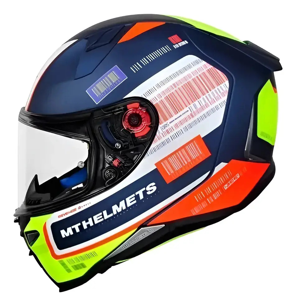 Casco Integral Moto Mt Ff110 Revenge 2 Rpm Rs A0 Brillante Xl