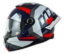 Casco Moto Integral Mt Thunder 4 Doble Visor Rpm Rojo Protect A5 Brillante Xl