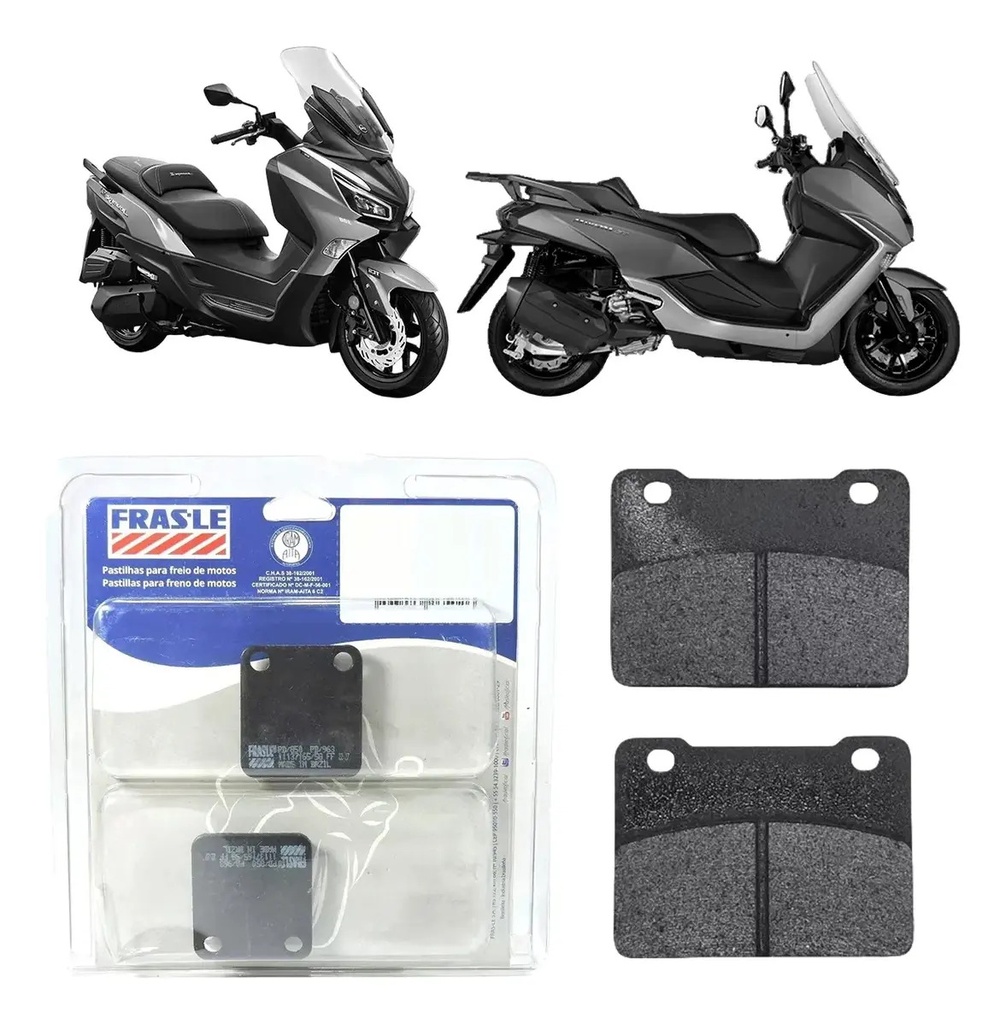 Pastilla De Freno Frasle Delantera Moto Sym Max 400 600 Rpm