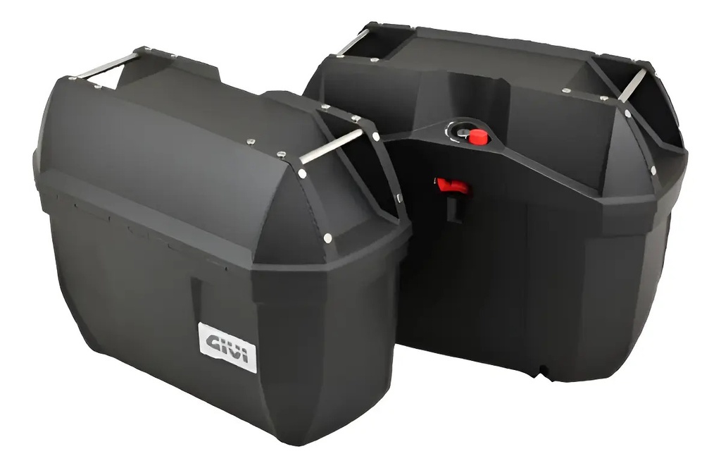 Baules Laterales Moto Givi E23n 23lts Rpm Negro