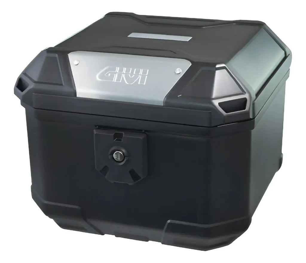 Baul Trasero Moto Givi 37lts Monolock U37a Rpm Negro