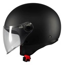 Casco Abierto Moto Mt Street S Visor Simple Rpm Negro Pure A1 Mate M