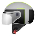 Casco Abierto Moto Mt Street S Visor Simple Rpm Amarillo Bezos C3 Brillante Xl