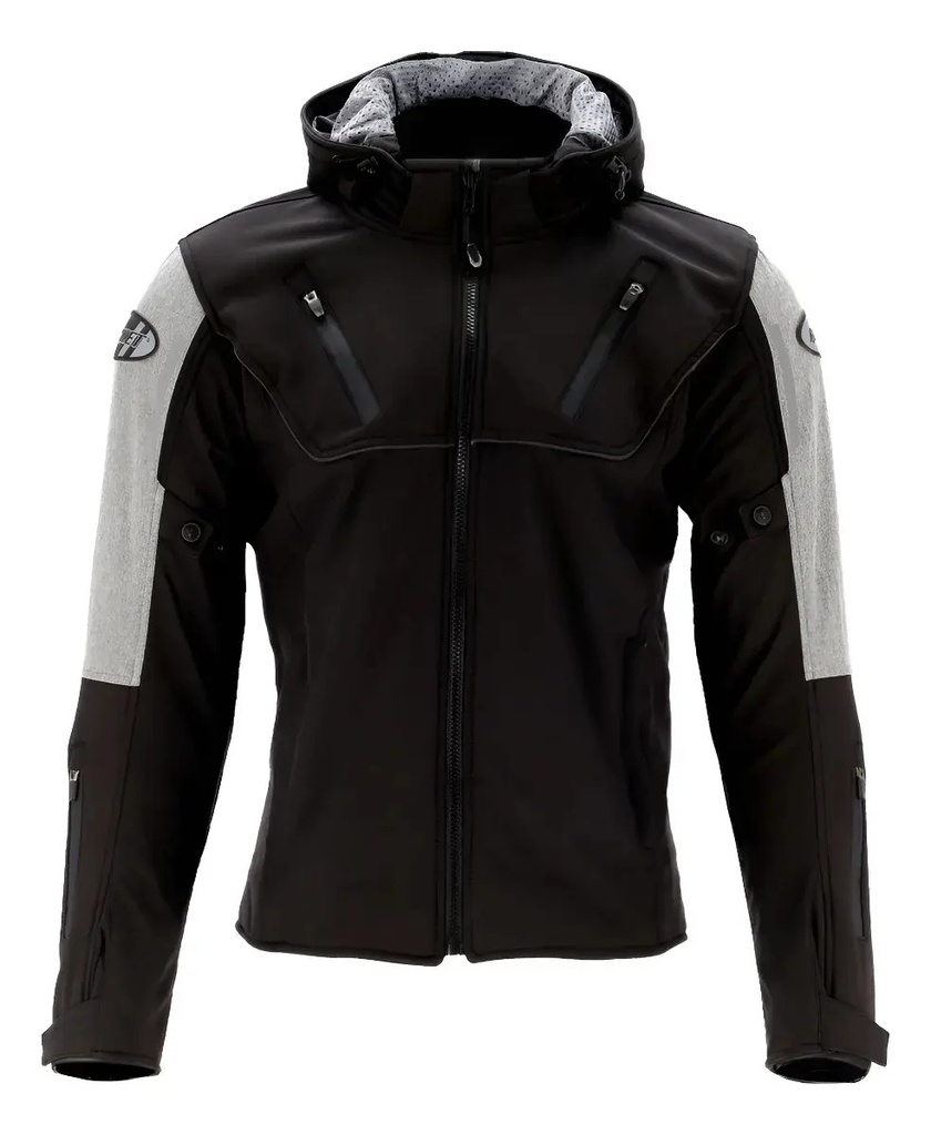 Campera Moto Joe Rocket Meteor Softshell Protecciones Rpm Negro/gris Xxxl