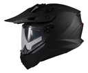 Casco Integral Enduro Moto Mt Track Sv Doble Visor Rpm Negro Pure A1 Mate Xl