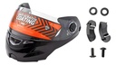 Repuesto Hawk Rs5/ Vector Kit Mentonera Negro Brillo C/visor Negro