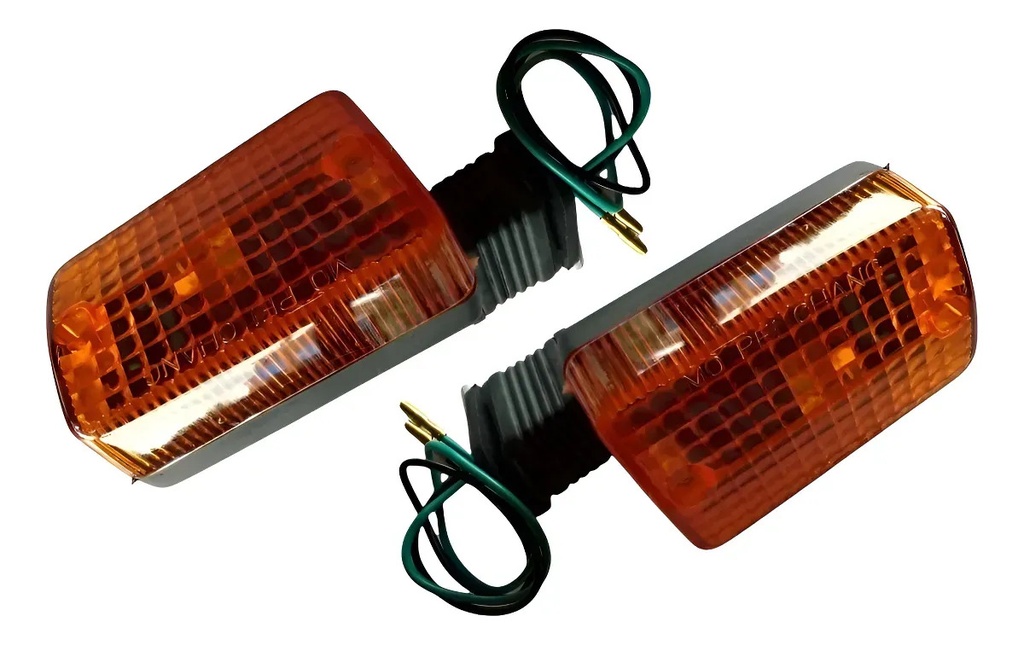 Giros Par Farol Cg 125 Titan 99 Today Traseros  Rpm Naranja