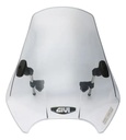 Parabrisa Moto Universal Givi A660 42.5x42cm Rpm Ahumado