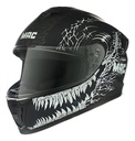 Casco Moto Integral Mac Ff801 Starter Rpm Negro Craw Mate M
