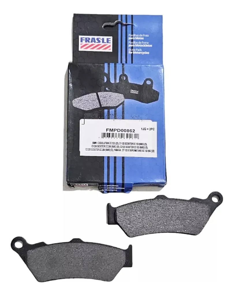 Pastillas De Freno Frasle Moto Bmw 600 800f Rpm