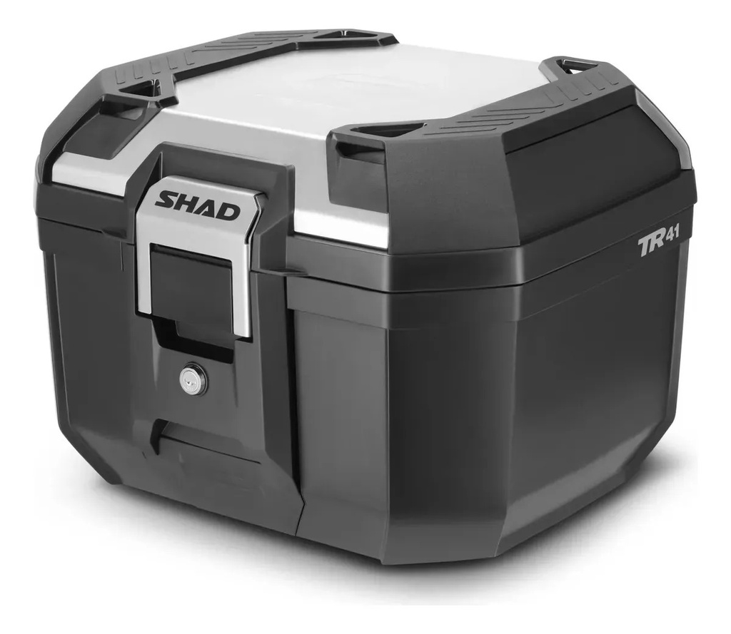 Baul Shad Moto Trasero Top Case Tr41 Terra 41 Litros Rpm Aluminio