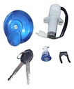 Kit Cerradura Contacto Rx 150 Llave Larga Y Tapa Tanque Rpm