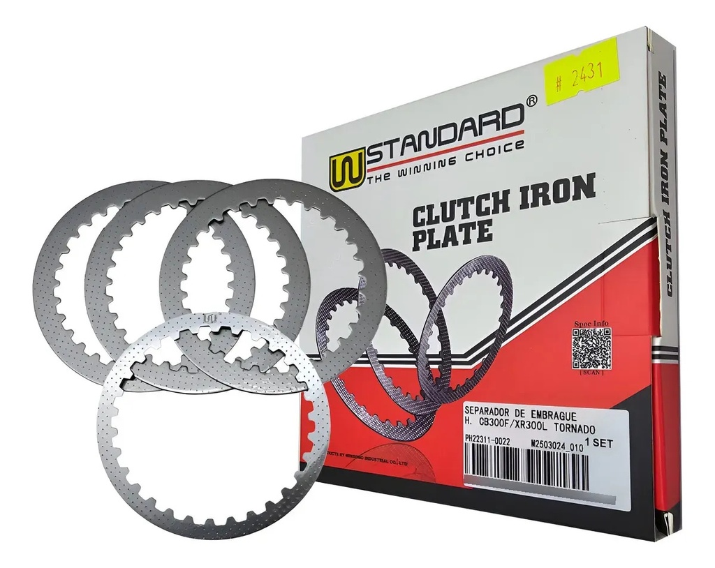 Separador De Embrague Honda Twister  Xr300l Tornado Rpm