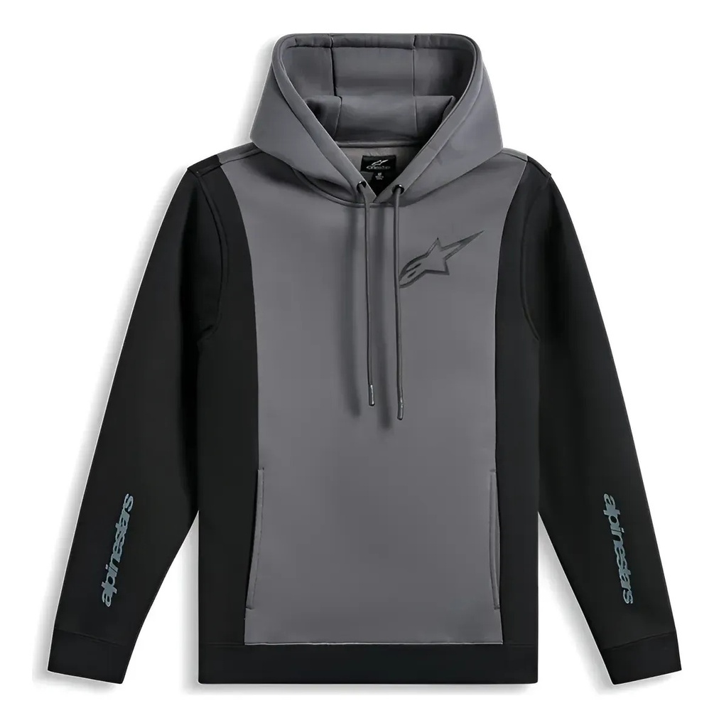 Buzo Hombre Con Capucha Alpinestars Ignite Hoodie Rpm Xl Girs/negro Lisa