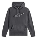 Buzo Hombre Con Capucha Alpinestars Shadow Hoodie Rpm M Negro Lisa