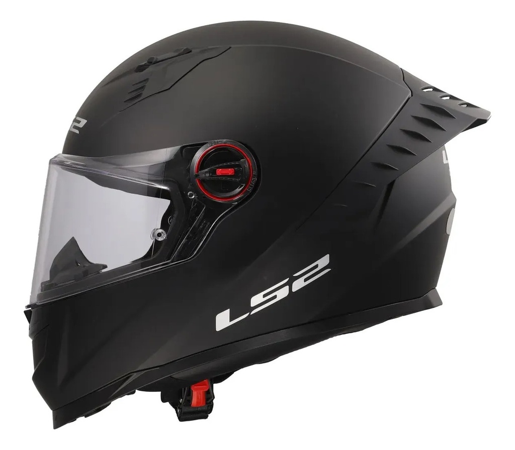 Casco Moto Integral Ls2 Ff816 Cosmos Rpm Negro Solid Mate Xxl