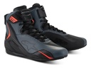 Zapatillas Moto Hombre Alpinestars Faster 4 Shoes Rpm Negro/gris/naranja 40.5