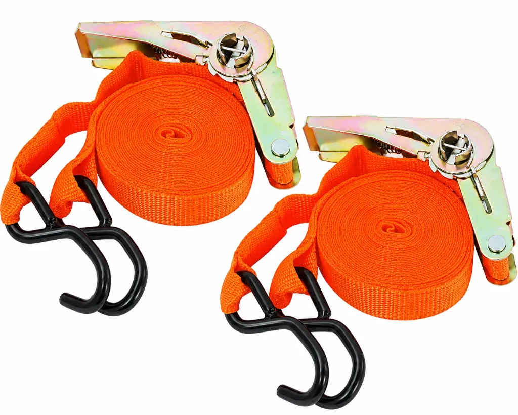 Suncho Cinta de Amarre con Crique 5m x 1 Pulgada x2